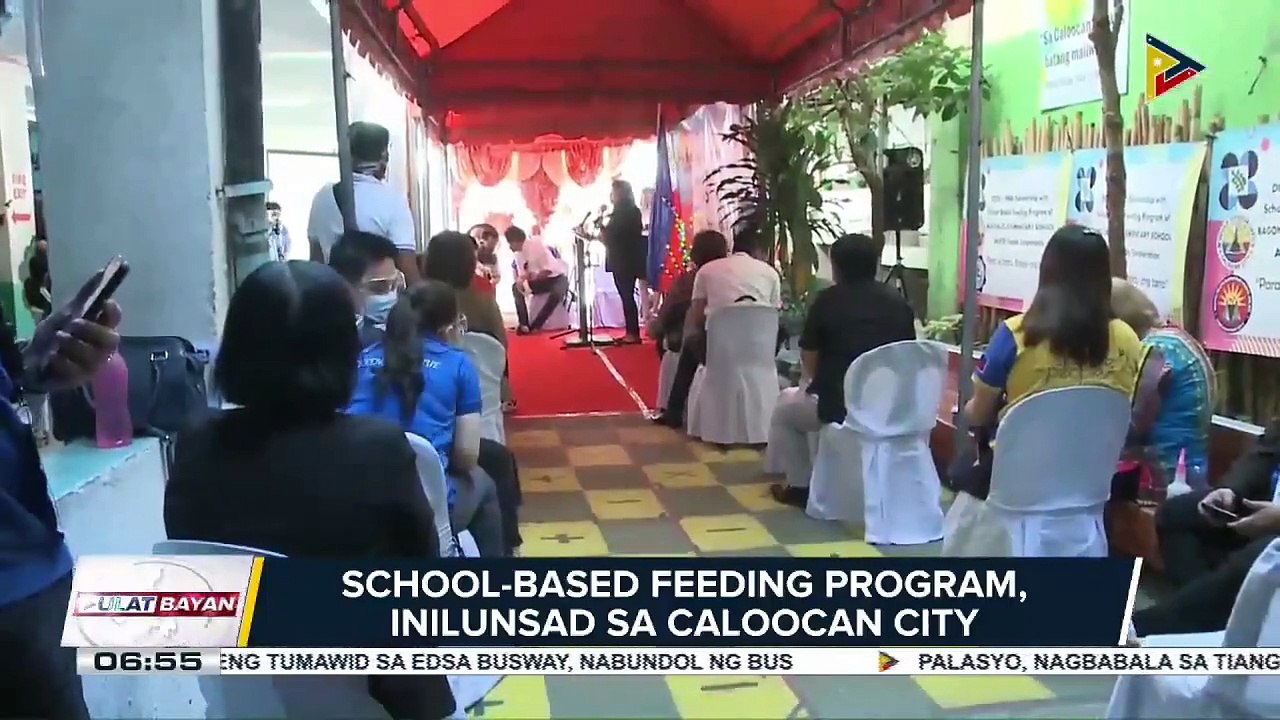 #UlatBayan | Kahit walang face-to-face na klase, naipagpatuloy ang paglunsad ngayong taon ng school-based feeding program, ito ay sa tulong na rin ng 'enhanced' nutribun na mas masustansya at mas masarap.