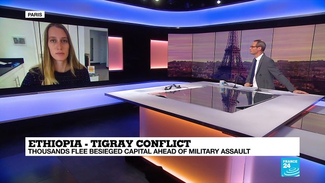 Ethiopia - Tigray conflict: Thousands flee besieged capital ahead of military assault