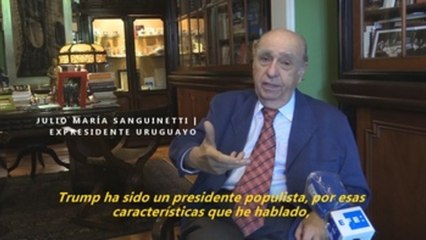 Expresidente Sanguinetti califica a Trump de populista y critica la impugnación electoral