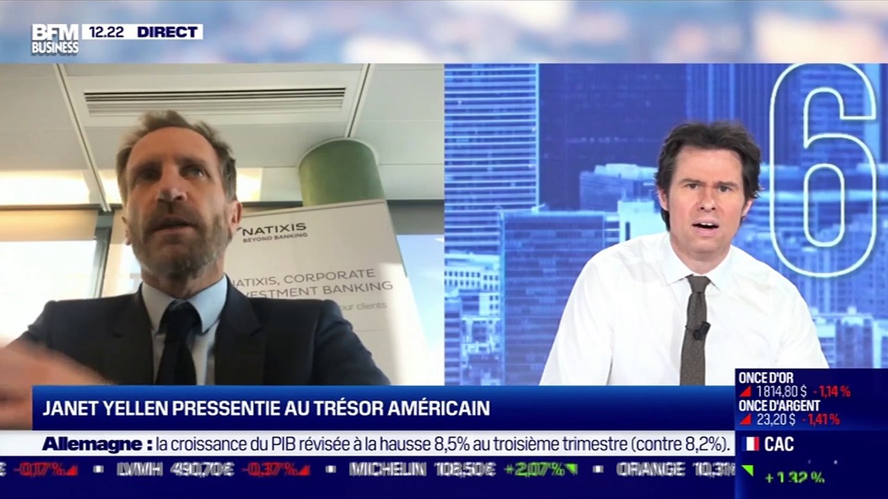 Jean-François Robin (Natixis CIB): Janet Yellen pressentie au Trésor américain - 24/11