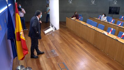Esteban ofrece rueda de prensa en el Congreso