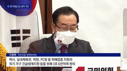 野 ‘3차 재난지원금 3조 6천억’ 추진…보궐선거 의식?