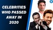 Celebrities who passed away in 2020