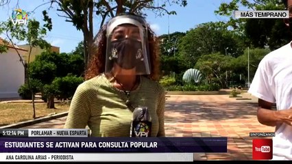 Movimiento estudiantil respalda la Consulta Popular - Nueva Esparta - VPItv