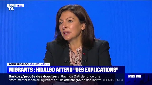 Anne Hidalgo demande des explications après le violent démantèlement du camp de migrants à Paris