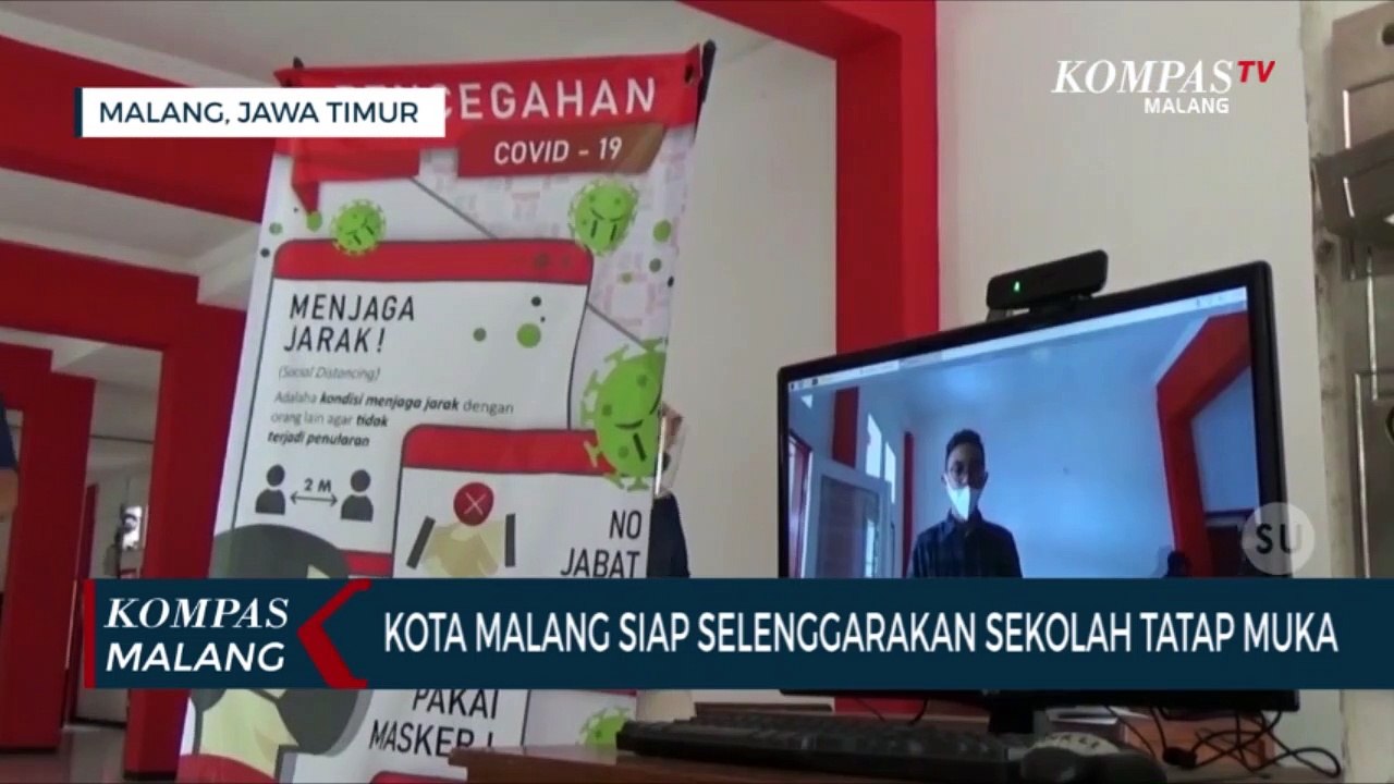 Kota Malang Siap Lakukan Sekolah Tatap Muka