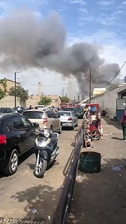 Grave incendie au Port autonome de Dakar (PAD)