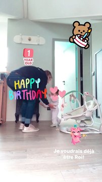 Léa François souhaite un bon anniversaire à sa fille Louison, le 24 novembre 2020