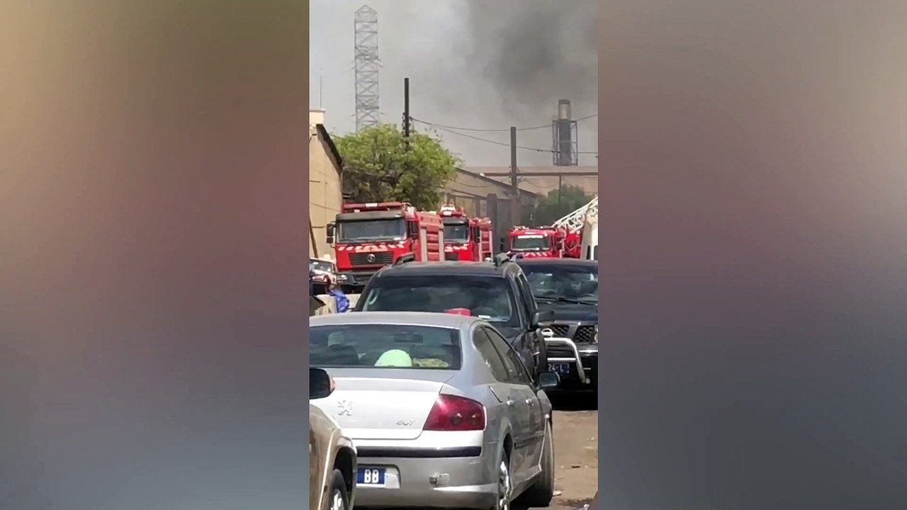 Grave incendie au Port autonome de Dakar (PAD)
