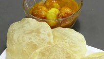 Soft Puffed Luchi Poori Recipe - Nisha Madhulika - Rajasthani Recipe - Best Recipe House
