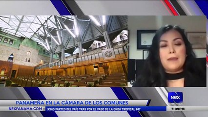 Panameña en la cámara de los comunes  - Nex Noticias
