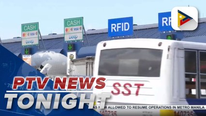 Download Video: #PTVNewsTonight | DOTr: Motorists with no RFID stickers will not be cited for traffic violation yet