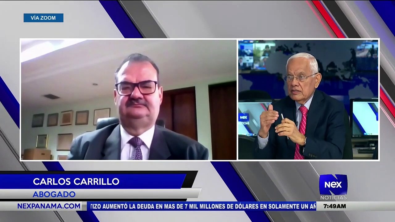 Carlos Carrillo | Lo que están ordenando es un juicio en el que Martinelli volverá a salir absuelto - Nex Noticias