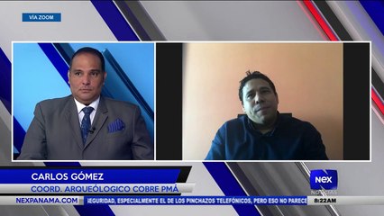 Entrevista a Carlos Gómez, Coordinador arqueólogo de cobre Panamá - Nex Noticias