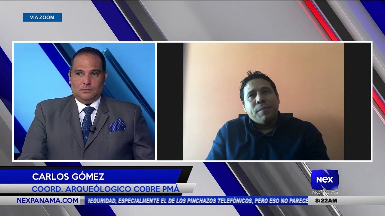 Entrevista a Carlos Gómez, Coordinador arqueólogo de cobre Panamá - Nex Noticias