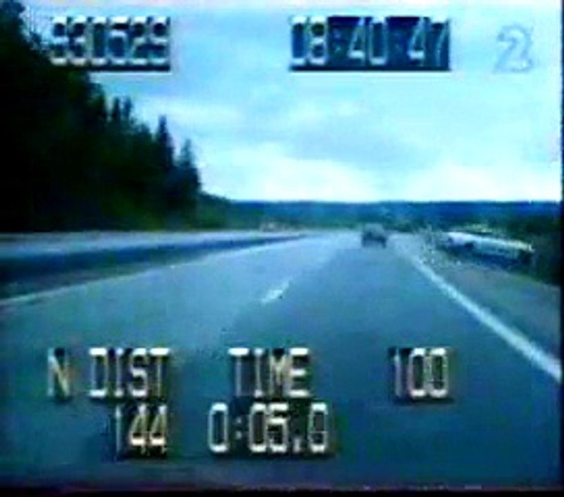 Perte de controle sur autoroute