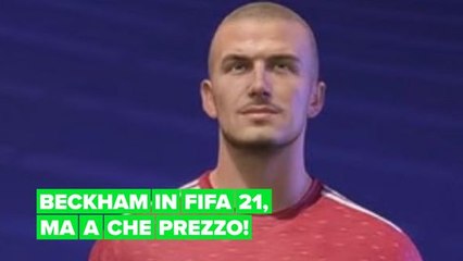 David Beckham sarà in FIFA 21, ma a che prezzo!