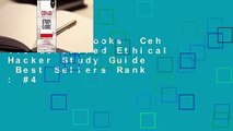 About For Books  Ceh V10 Certified Ethical Hacker Study Guide  Best Sellers Rank : #4