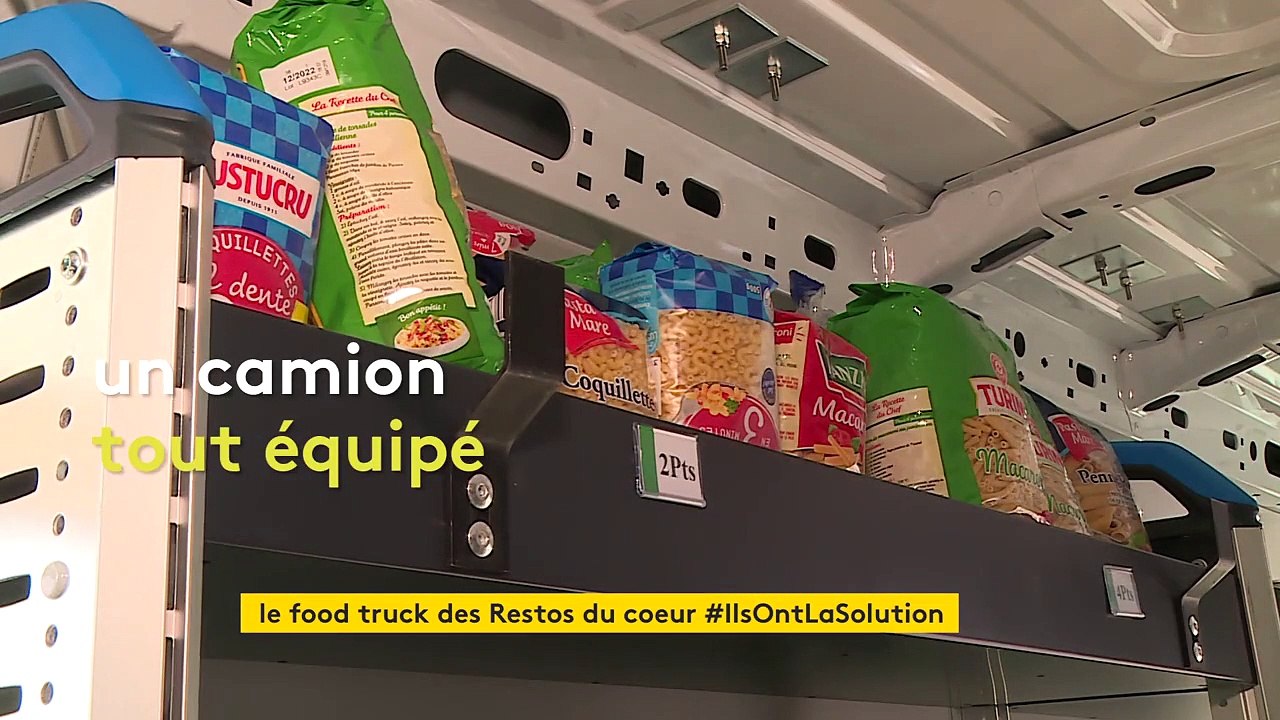En Haute-Marne, un camion des Restos du coeur va à la rencontre des bénéficiaires en milieu rural