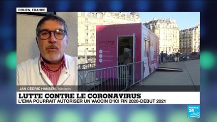 Vaccination contre le Covid-19: « Il y aura des contraintes logistiques extrêmement lourdes », selon Jan Cédric Hansen