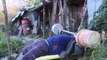 BURSA - Uludağ'ın eteklerinde yaptığı kulübede 7 yıldır teknolojiden uzak yaşıyor