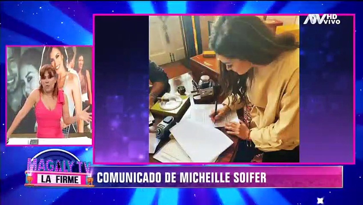 Micheille Soifer aclara su vínculo con el empresario israelí Gil Shavit