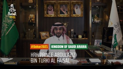 #Dakar2021 - HRH Prince Abdulaziz Bin Turki Al Faisal, Ministry of Sport