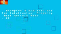 Examples & Explanations for Intellectual Property  Best Sellers Rank : #2