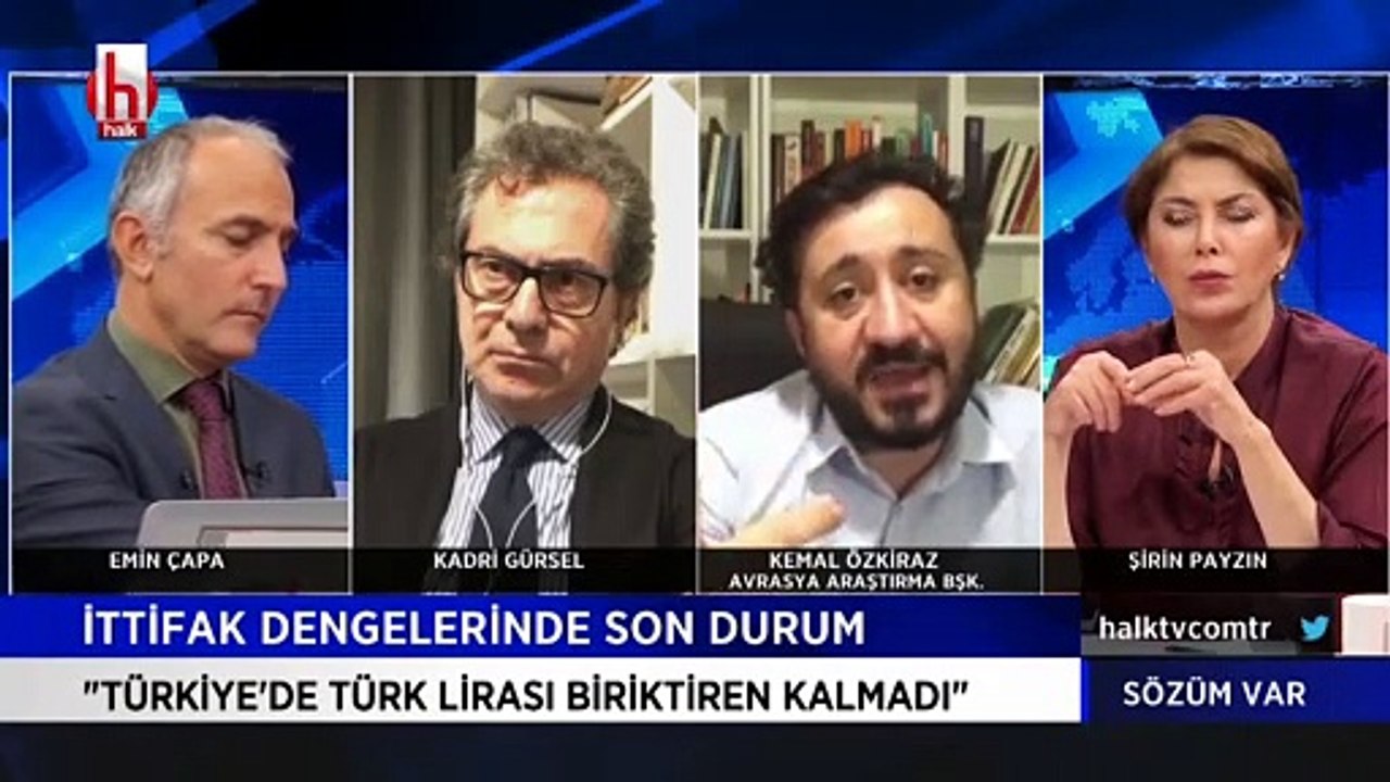 Avrasya Araştırma Şirketi Başkanı Özkiraz "AKP'nin oy oranında üç kırılma noktası var" dedi, açıkladı: Biri Ahmet Hakan...