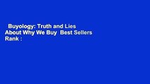 Buyology: Truth and Lies About Why We Buy  Best Sellers Rank : #2