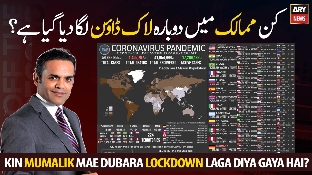 In which countries have the lockdown been re-imposed?