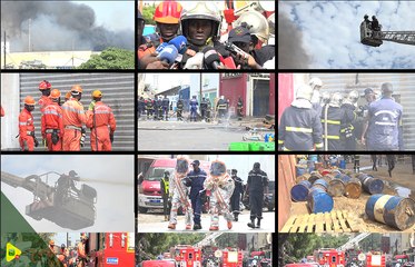 Incendie au môle 10 du port autonome de Dakar : Retour sur les lieux, des dégâts...enregistrés
