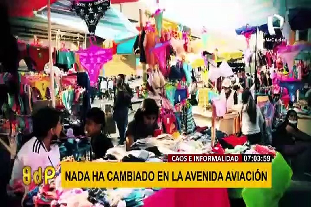 Av. Aviación vuelve a ser un caos