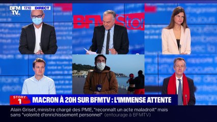 Story 1 : Emmanuel Macron parle à 20h sur un éventuel allègement progressif du confinement - 24/11