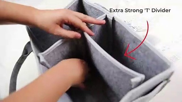 Putska Baby Diaper Caddy | Baby Products | Diaper Caddy Organiser | Gift for Baby Shower