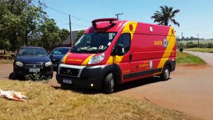Mulheres ficam feridas após colisão entre carros na marginal da PR-180