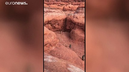 Struttura di metallo ritrovata nel deserto dello Utah