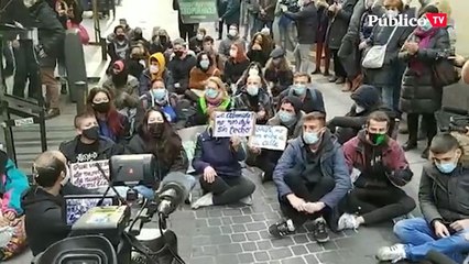 Paran el desahucio de 32 familias en el centro de Madrid