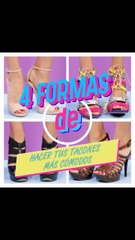 4 formas de hacer tus tacones mas cómodos | Soy Actitud
