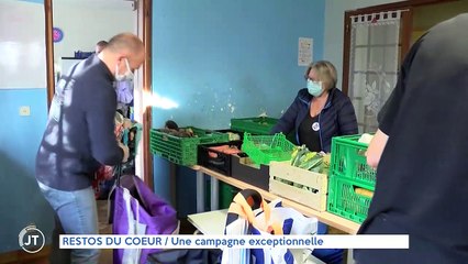 RESTOS DU COEUR / Une campagne exceptionnelle