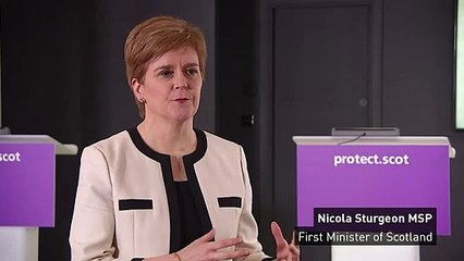 Sturgeon: Try to limit interaction over Christmas