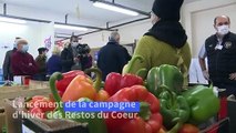 Restos du coeur: un million de bénéficiaires attendus pour la campagne d'hiver