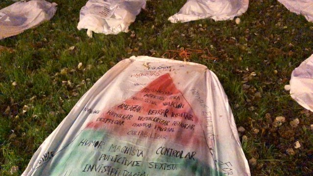 Vigo representa un 'cementerio' de mujeres asesinadas con motivo del 25-N