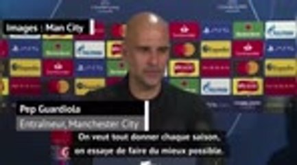 Groupe C - Guardiola : "Cette saison, je la sens super bien"