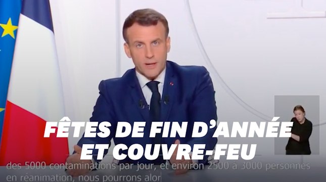 Discours Macron: le confinement devrait être levé le 15 décembre pour les fêtes de Noël (avec un couvre feu national)