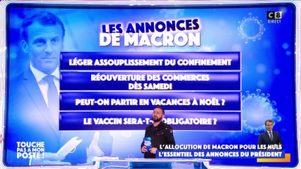 Allocution d'Emmanuel Macron : L'essentiel des annonces