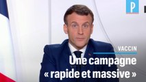 Emmanuel Macron : « Je ne rendrai pas la vaccination obligatoire »