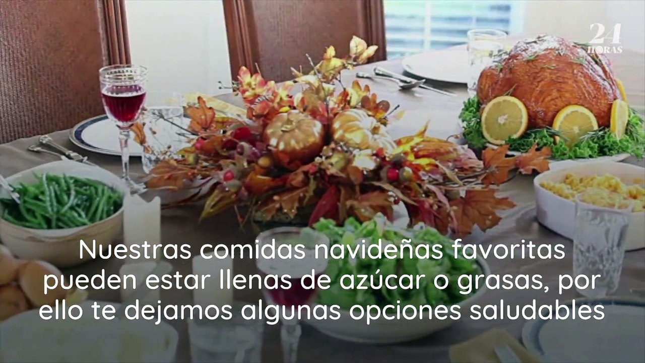 ¿Cuáles son las comidas navideñas más saludables?
