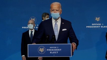 Biden presenta oficialmente a su Gabinete: "EEUU ha vuelto"