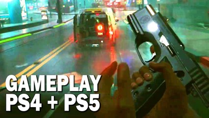 Cyberpunk 2077 : GAMEPLAY SUR PS4 PRO + PS5